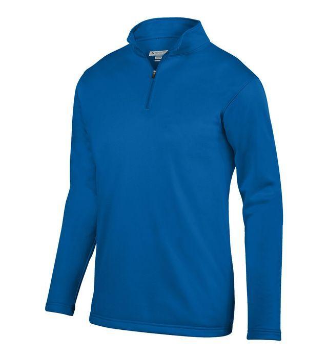 Youth Wicking Fleece Pullover Junior Team Gear AUGUSTA 060_ROYAL S