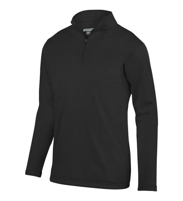 Youth Wicking Fleece Pullover Junior Team Gear AUGUSTA 080_BLACK S