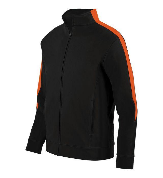 Men's Medalist Jacket 2.0 Mens Team Gear AUGUSTA Black/Orange S