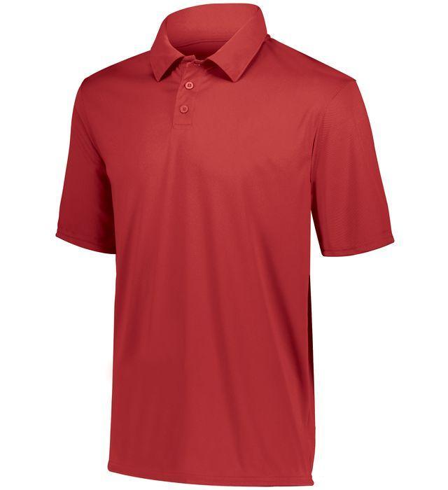 Men`s Vital Polo Mens Team Gear AUGUSTA Red S