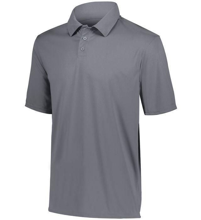 Men`s Vital Polo Mens Team Gear AUGUSTA Graphite S