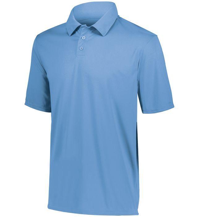 Men`s Vital Polo Mens Team Gear AUGUSTA Blue S