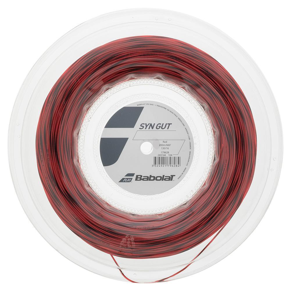 Syn Gut Tennis String Reel STRINGS BABOLAT Red 16