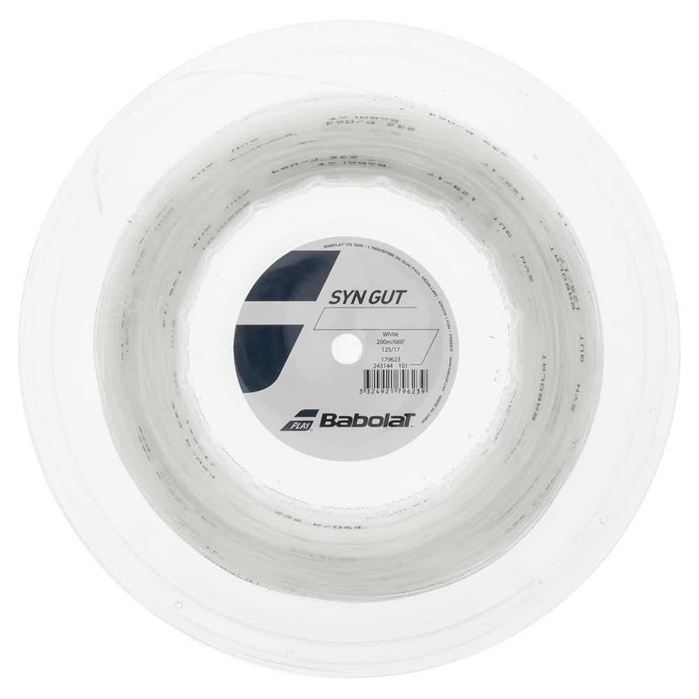 Syn Gut Tennis String Reel STRINGS BABOLAT White 17
