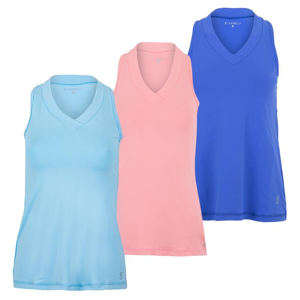Women's UV Racerback Tennis Tank Womens Apparel SOFIBELLA