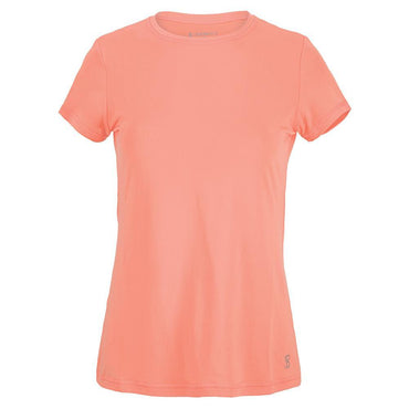 Women's UV Short Sleeve Tennis Top Womens Apparel SOFIBELLA Bubble XS