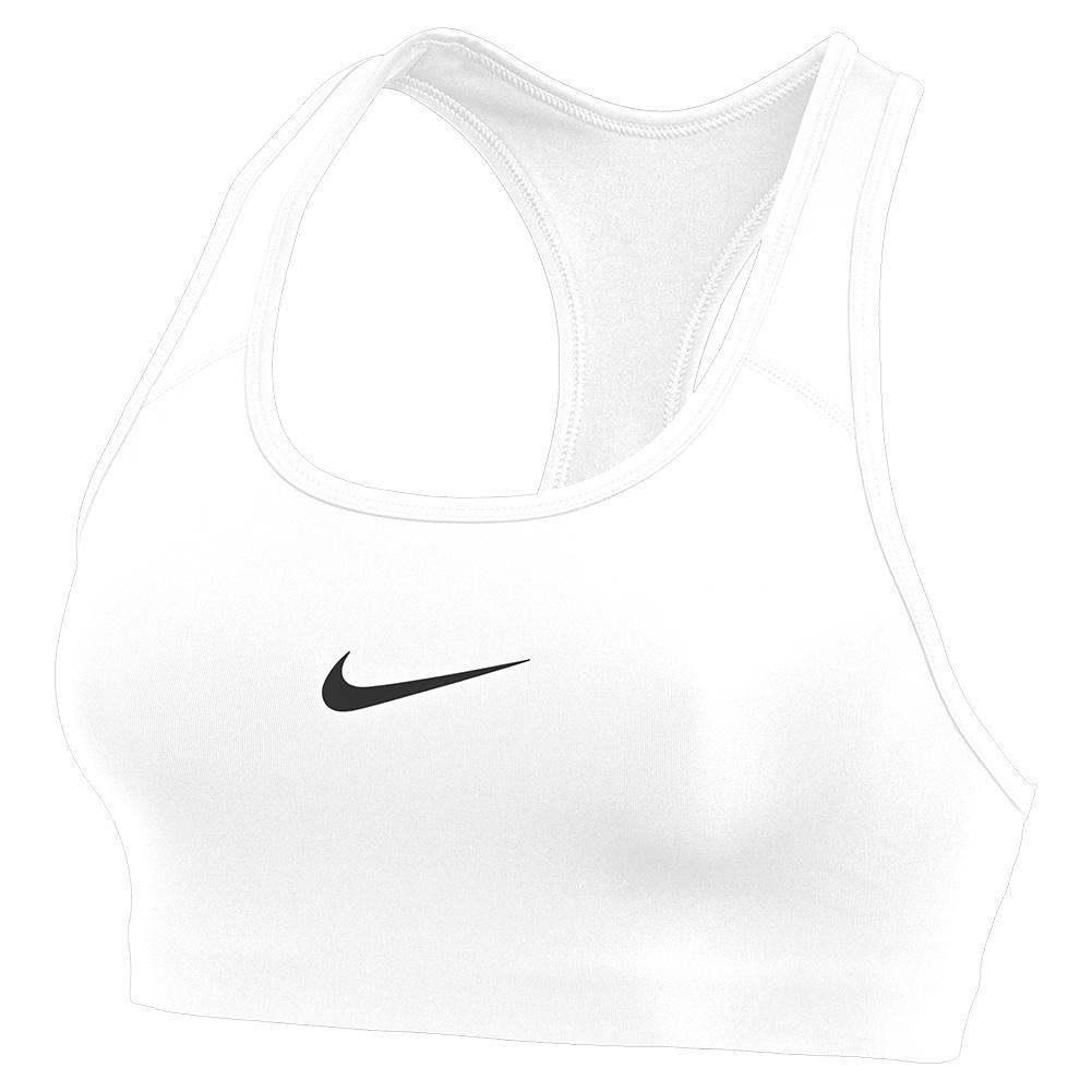 Women's Swoosh Medium-Support Sports Bra 2.0 WOMENS APPAREL NIKE White XS