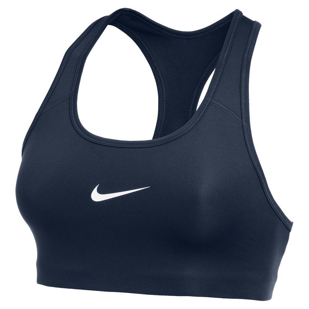 Women's Swoosh Medium-Support Sports Bra 2.0 WOMENS APPAREL NIKE Blue XS