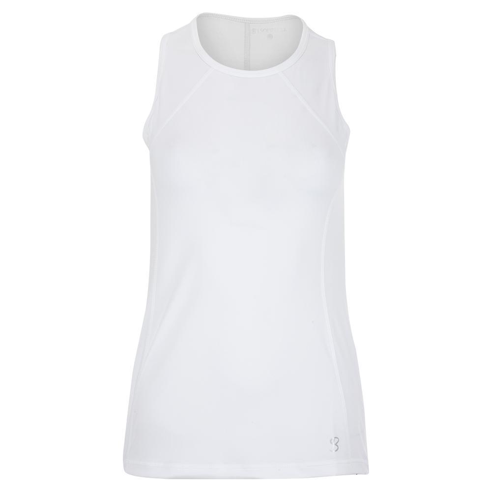 Women's UV Tennis Tank Womens Apparel SOFIBELLA White XS