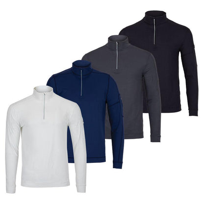 Men`s Mock Zip Tennis Top OUTERWEAR BLOQUV