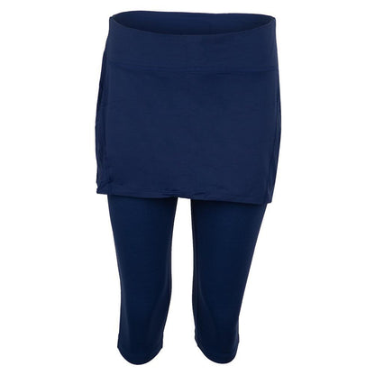 Women`s Tennis Capri Skort WOMENS APPAREL BLOQUV NAVY XS