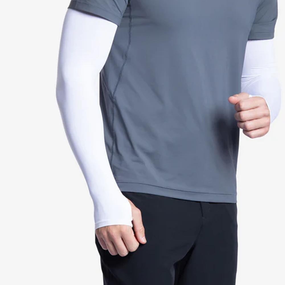 Sun Sleeves White WOMENS APPAREL BLOQUV White M