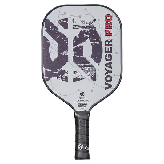 Voyager Pro Graphite Pickleball Paddle White Pickleball Paddles ONIX White