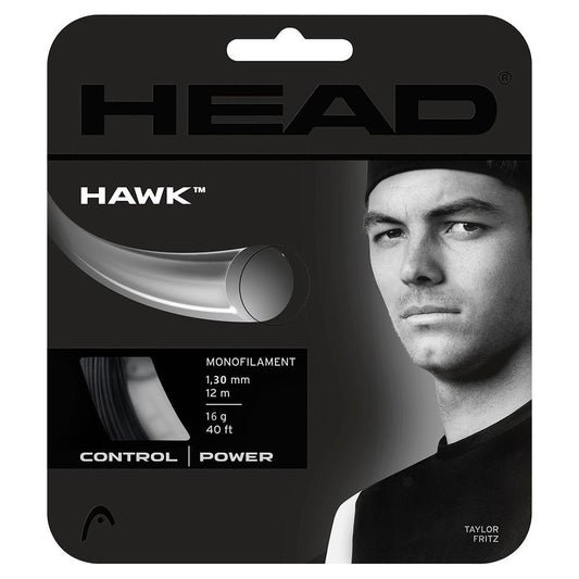 Hawk 16G Tennis String Black Strings HEAD Black
