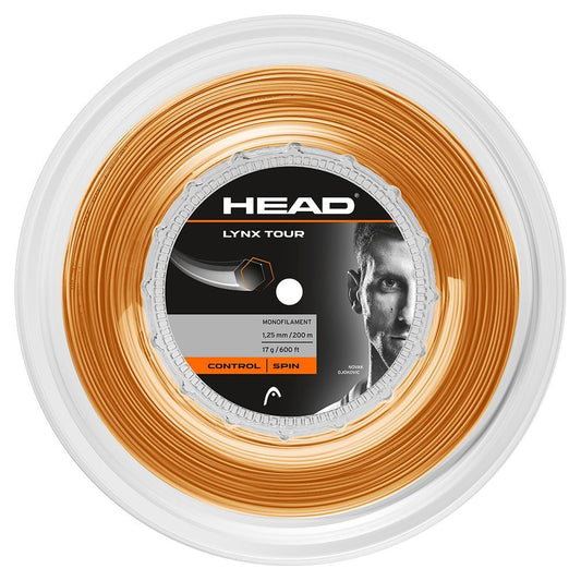 Lynx Tour Tennis String Reel Orange Strings HEAD 16