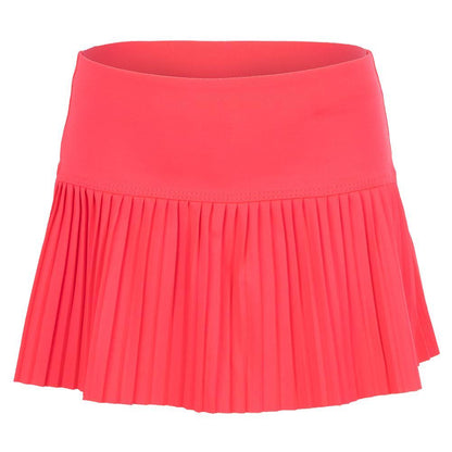 Girls` Pleated Tennis Skort Girls Apparel LUCKY IN LOVE Crush XS