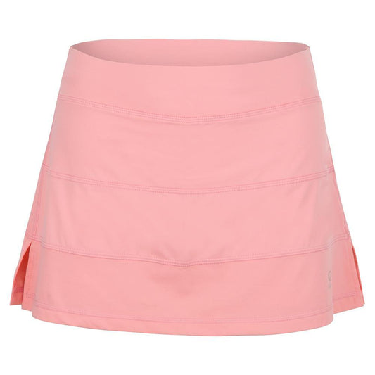 Women's 13 Inch Tennis Skort Bubble Womens Apparel SOFIBELLA Pink XS
