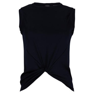 Women's Twist Front Tennis Tank Womens Apparel LUCKY IN LOVE Black XS