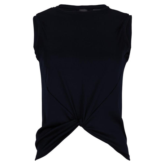Women's Twist Front Tennis Tank Womens Apparel LUCKY IN LOVE Black XS