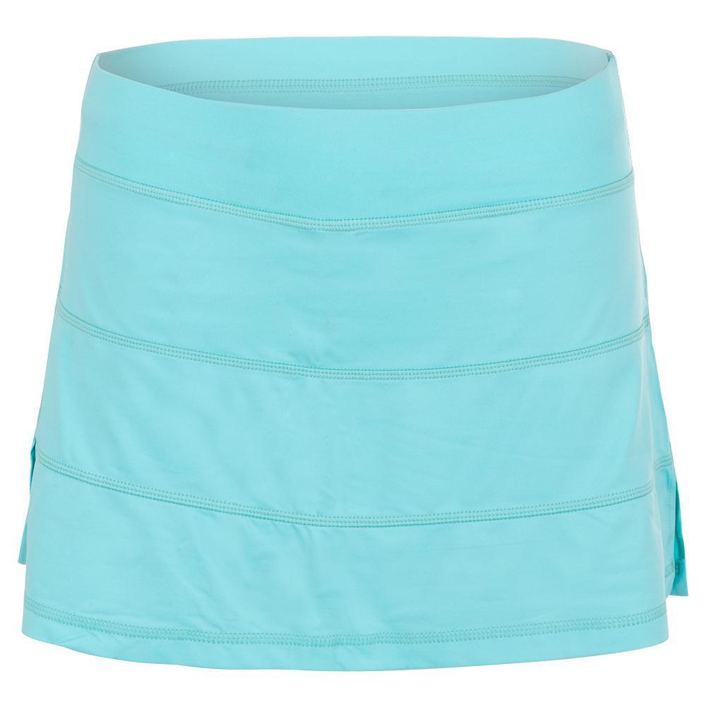 Women's 13 Inch Tennis Skort Womens Apparel SOFIBELLA Blue 2X