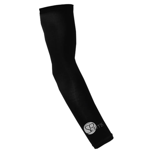 Sun Protection Sleeves Plain Logo Womens Apparel SPARMS Black XS