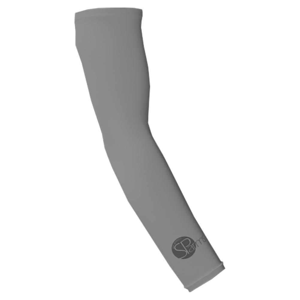 Sun Protection Sleeves Plain Logo Womens Apparel SPARMS Grey XS