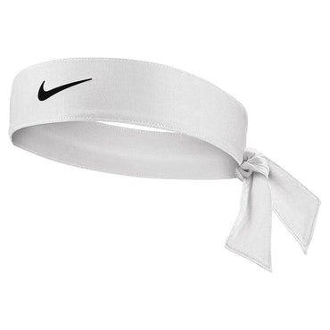 Women`s Premier Tennis Head Tie Womens Apparel NIKE White W/Black ONE_SIZE