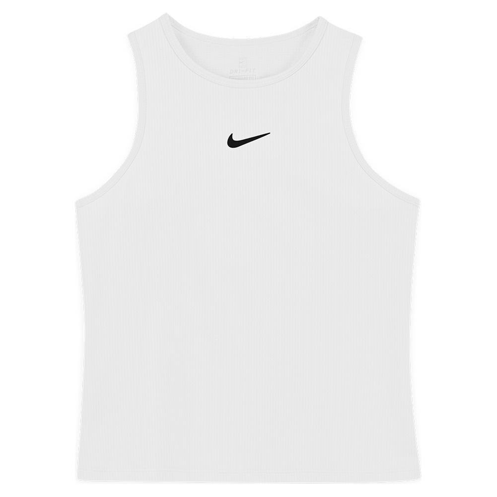 Girls' Court Dri-FIT Victory Tennis Tank Super Sale NIKE White XS