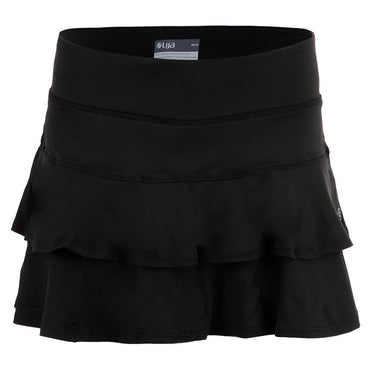 Women's Match Tennis Skort Womens Apparel LIJA BLACK XS