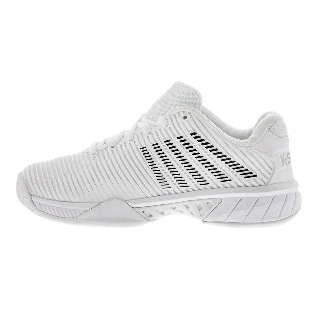 Women's Hypercourt Express 2 Tennis Shoes White and Black Womens Shoes K-SWISS