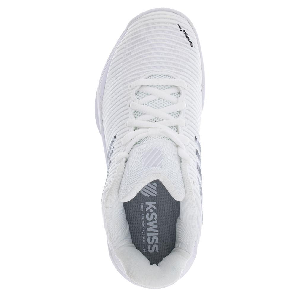 Women's Hypercourt Express 2 Tennis Shoes White and Black Womens Shoes K-SWISS