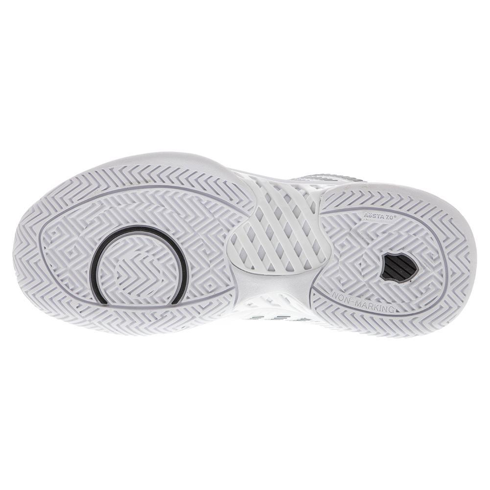 Women's Hypercourt Express 2 Tennis Shoes White and Black Womens Shoes K-SWISS