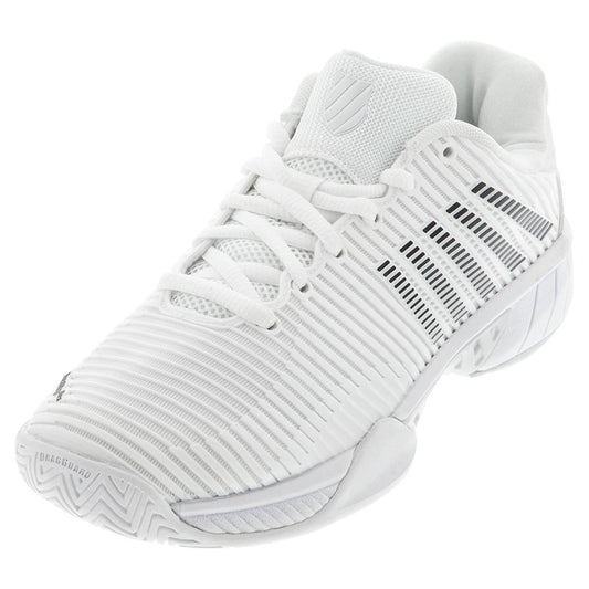 Women's Hypercourt Express 2 Tennis Shoes White and Black Womens Shoes K-SWISS 5