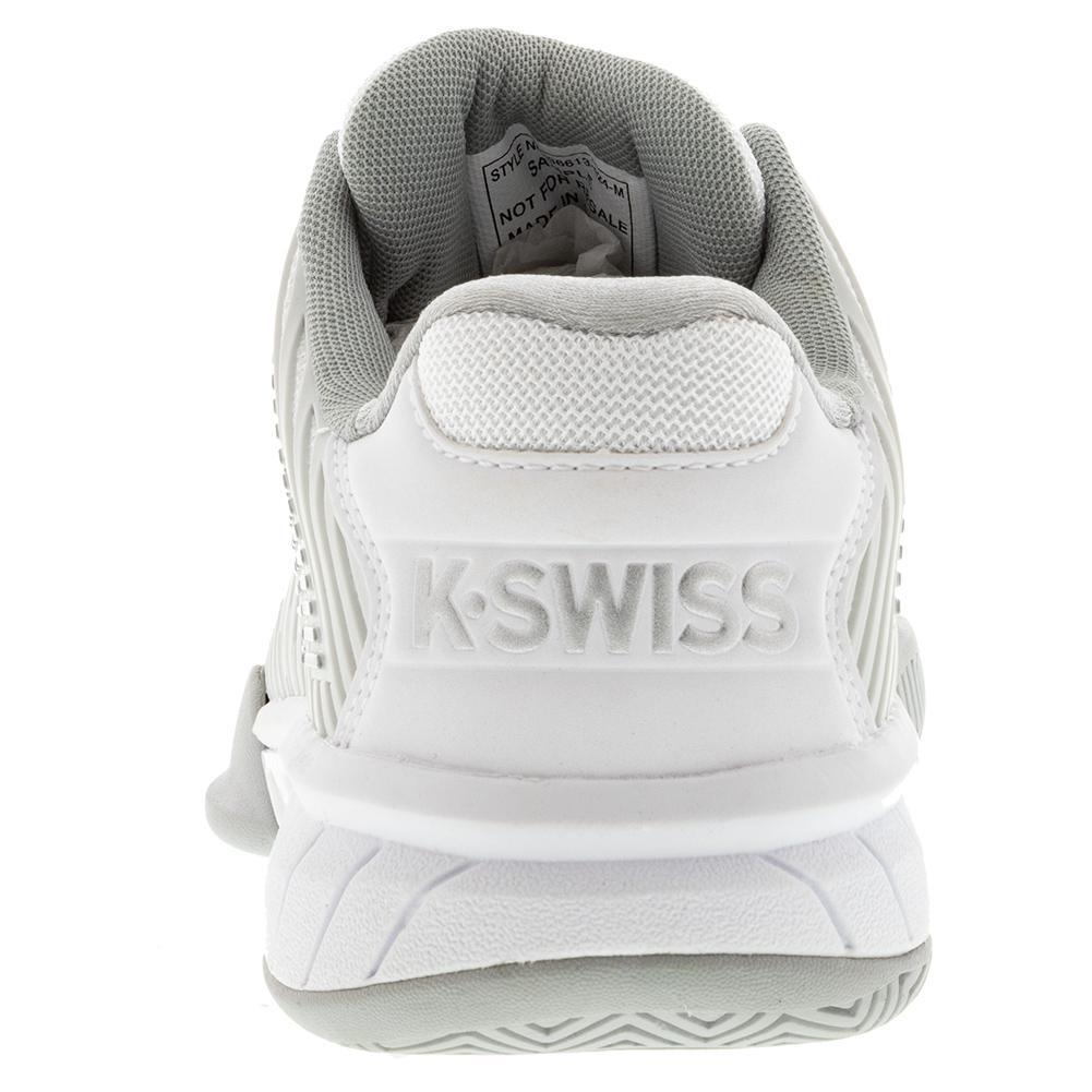 Women's Hypercourt Express 2 Tennis Shoes Barely Blue and White Womens Shoes K-SWISS 8.5