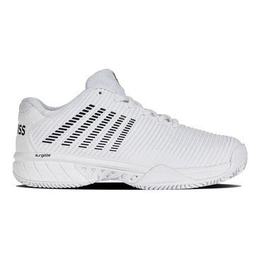 Women's Hypercourt Express 2 Clay Tennis Shoes White and Black Womens Shoes K-SWISS
