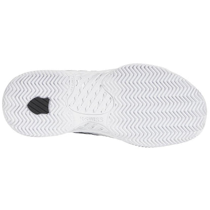 Women's Hypercourt Express 2 Clay Tennis Shoes White and Black Womens Shoes K-SWISS