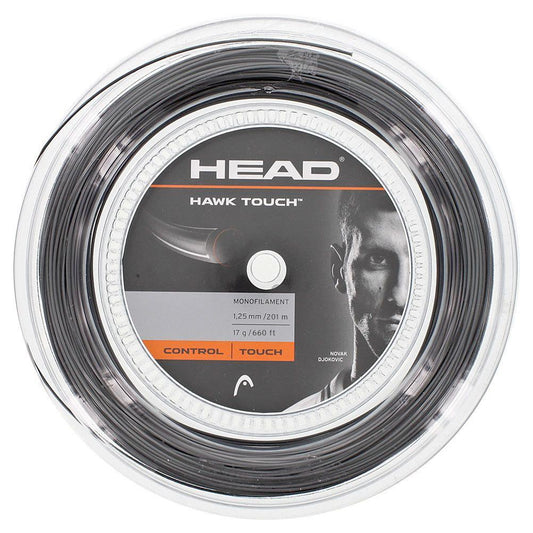 Hawk Touch 660 Ft Tennis String Reel Anthracite Strings HEAD Grey 16
