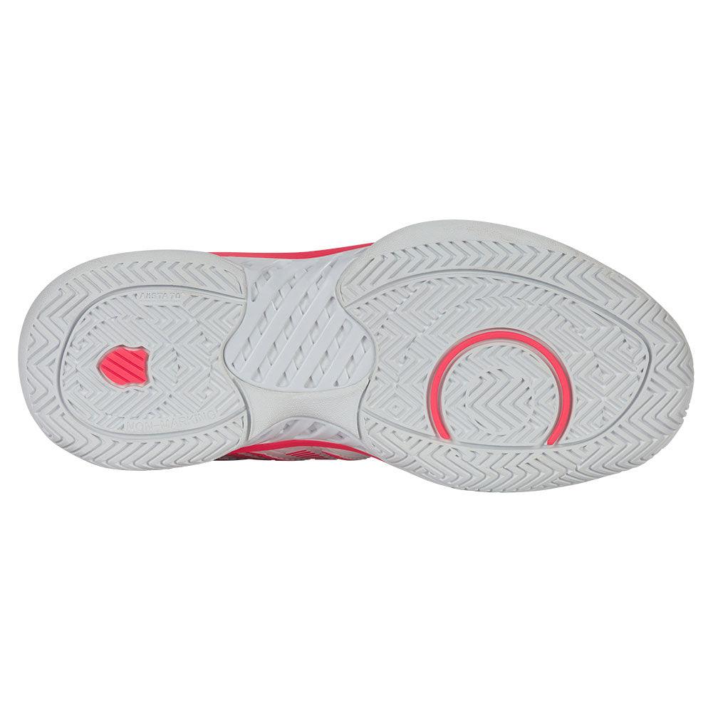 Women`s Hypercourt Express 2 Wide Tennis Shoes White and Orchid Petal K-SWISS