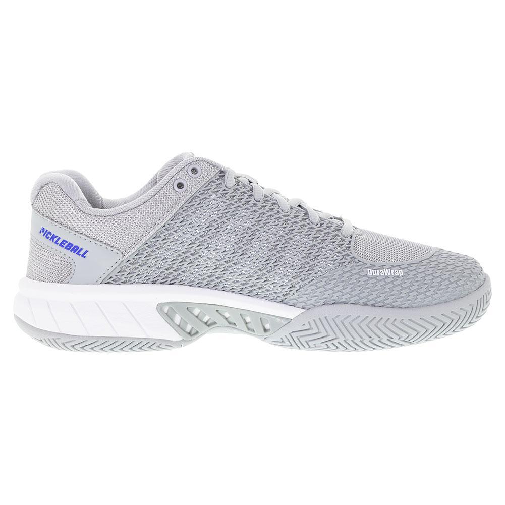Women's Express Light Wide Pickleball Shoes Highrise and White Womens Shoes K-SWISS