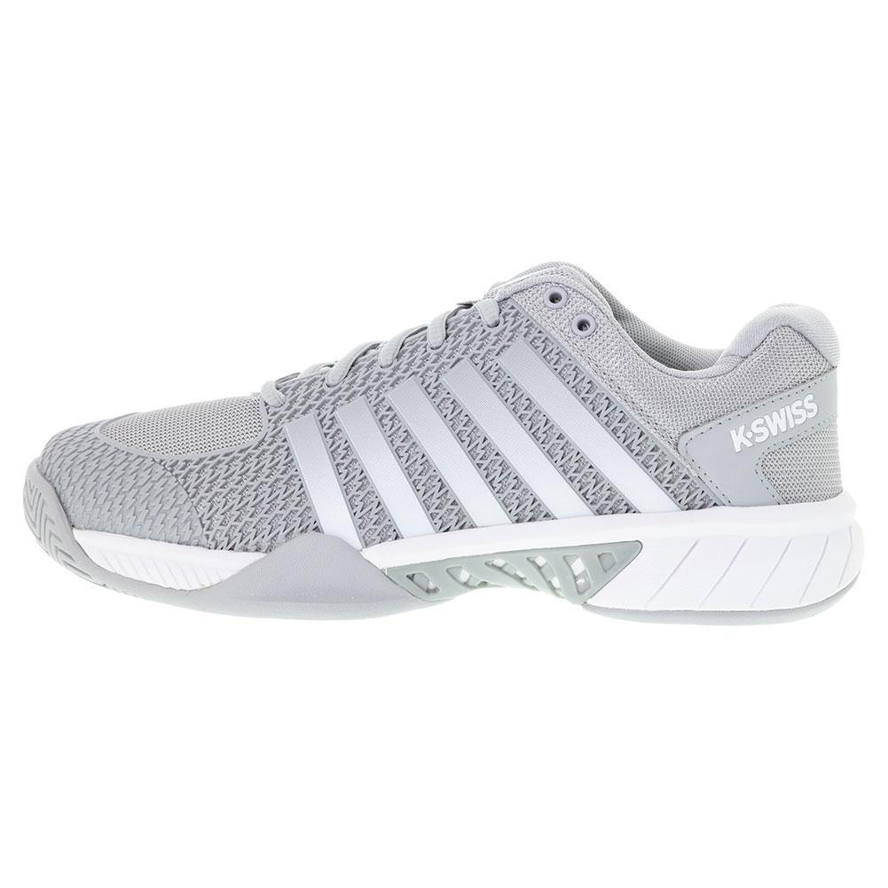 Women's Express Light Wide Pickleball Shoes Highrise and White Womens Shoes K-SWISS