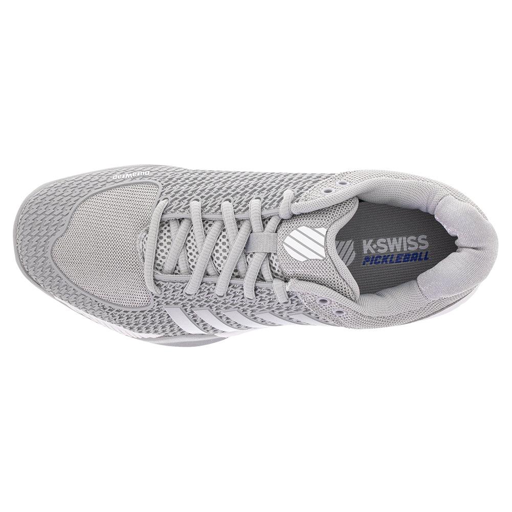 Women's Express Light Wide Pickleball Shoes Highrise and White Womens Shoes K-SWISS