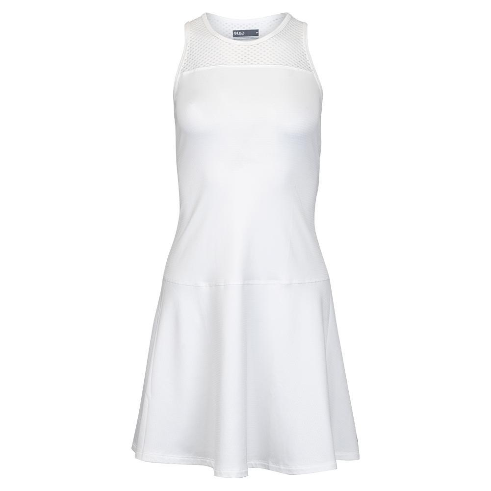 Women's Breeze Tennis Dress Womens Apparel LIJA White XS
