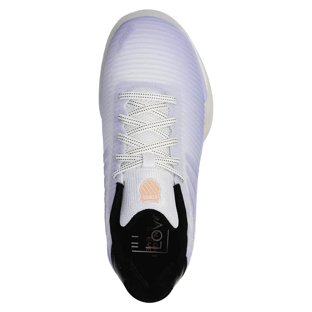 Women`s HyperCourt Express 2 X Lucky in Love Tennis Shoes White and Lilac K-SWISS