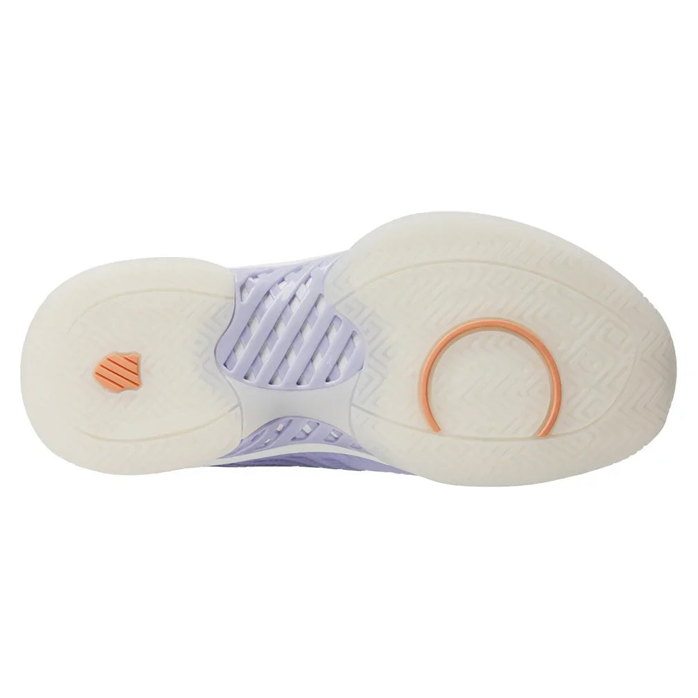 Women`s HyperCourt Express 2 X Lucky in Love Tennis Shoes White and Lilac K-SWISS
