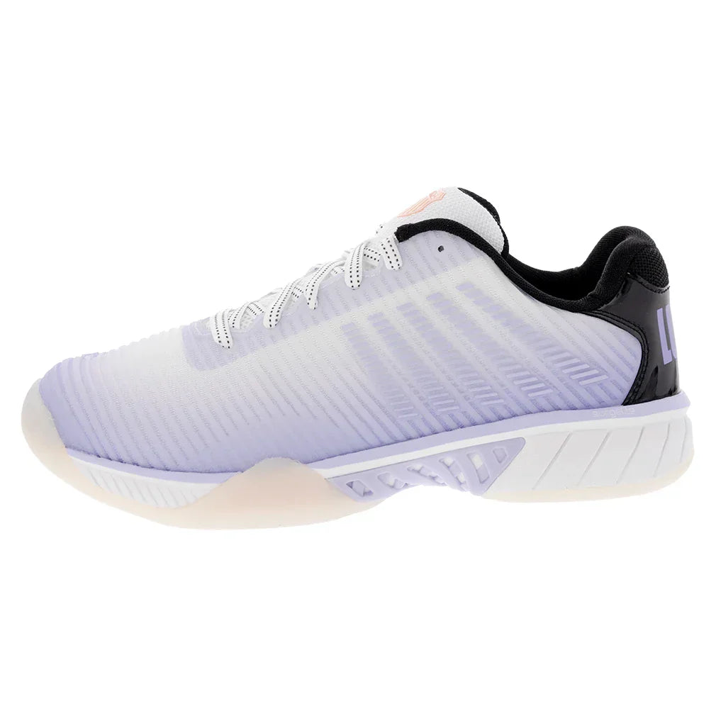 Women`s HyperCourt Express 2 X Lucky in Love Tennis Shoes White and Lilac K-SWISS