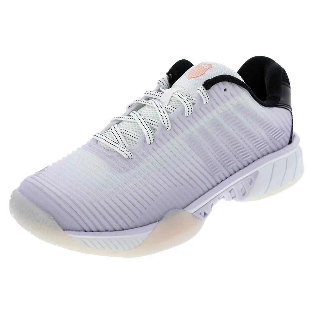 Women`s HyperCourt Express 2 X Lucky in Love Tennis Shoes White and Lilac K-SWISS 5 White and Lilac