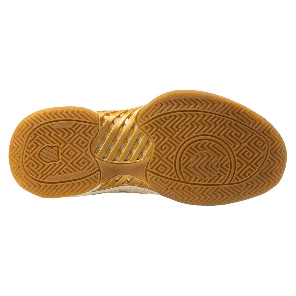 Women`s HyperCourt Express 2 X Lucky N Love Tennis Shoes Bone and Gold K-SWISS