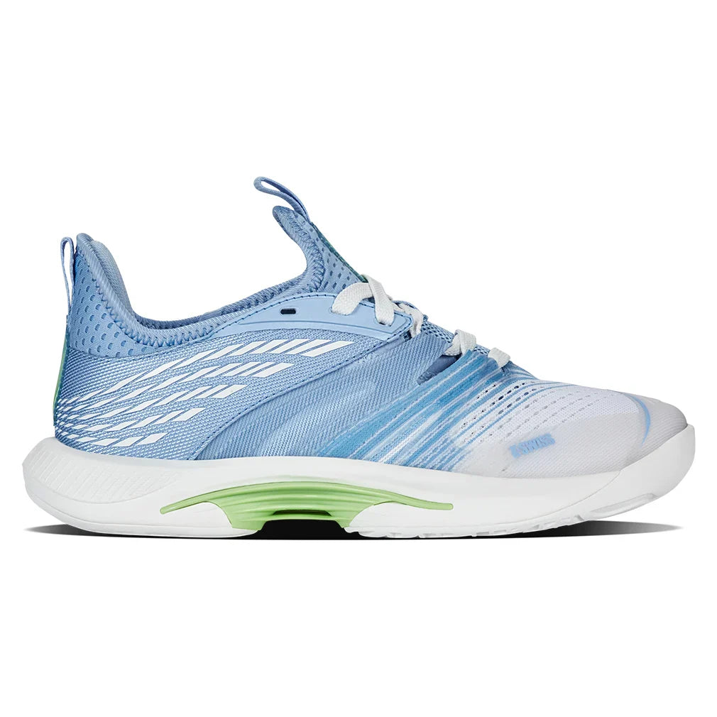 Women`s SpeedTrac Tennis Shoes Lucent White and Dutch Canal K-SWISS