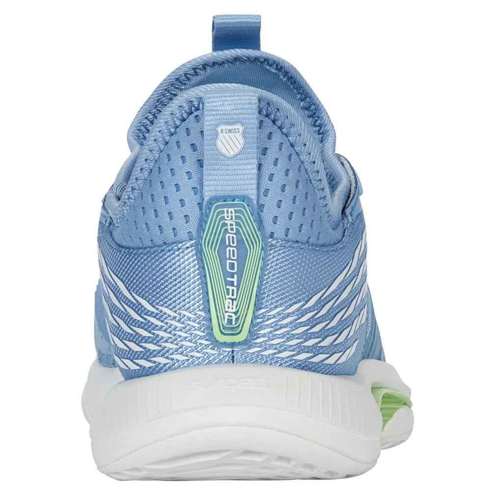 Women`s SpeedTrac Tennis Shoes Lucent White and Dutch Canal K-SWISS