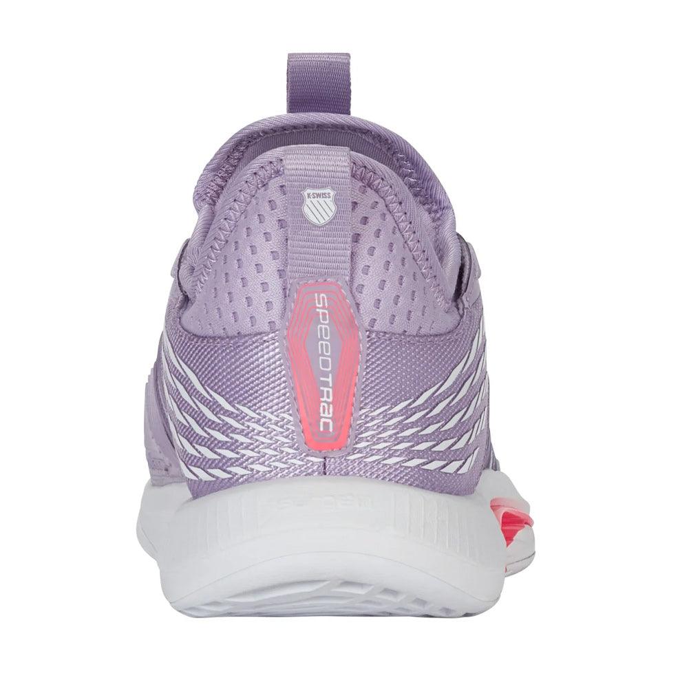 Women`s SpeedTrac Tennis Shoes White and Orchid Petal K-SWISS
